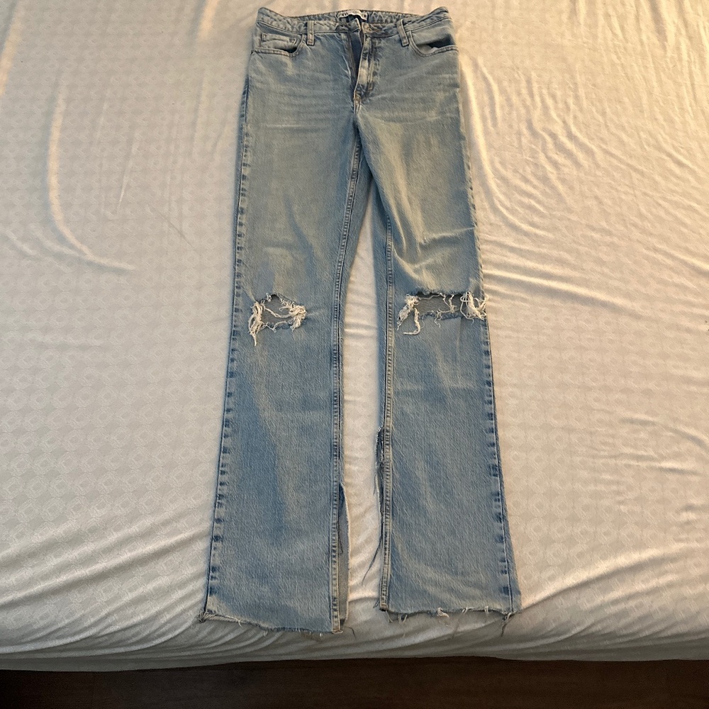 Zara straight leg jeans